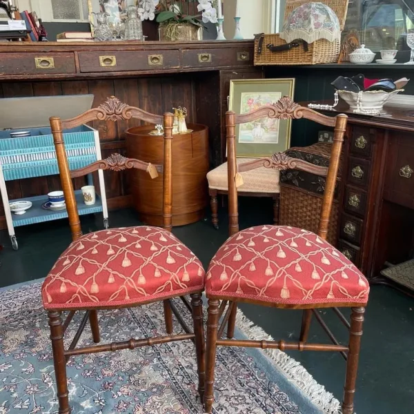 Cherry hard wood chairs