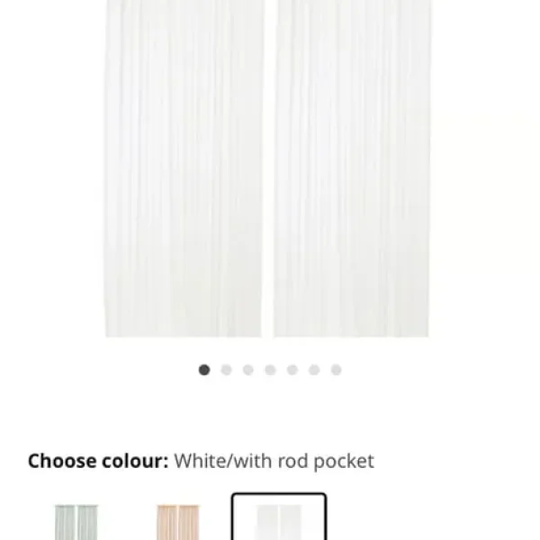 Ikea TERESA sheer curtain