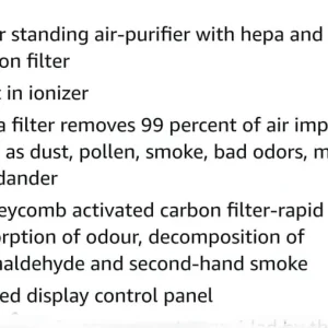 AIR PURIFIER 40W net wt 4.7 kgs - Image 6