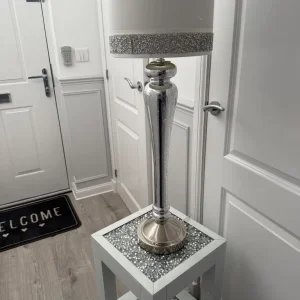 Table and tall table lamp