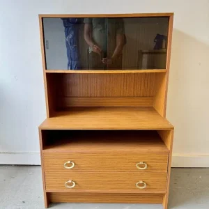 Vintage Wall Unit Cabinet - Image 2