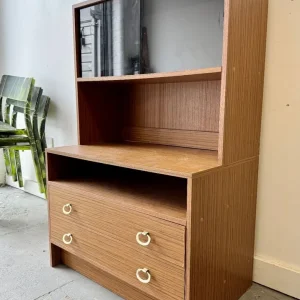 Vintage Wall Unit Cabinet - Image 3