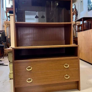 Vintage Wall Unit Cabinet - Image 8
