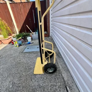 Yellow Hand Truck used and slightly paint out . - Image 6