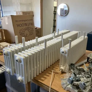 Electric cast iron 4/3 column radiators. High end, stylish, high output - Image 2