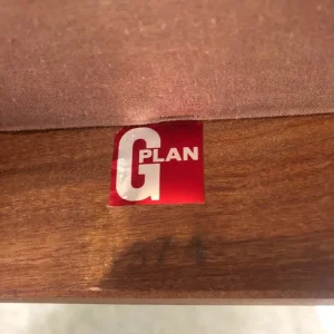 1 G Plan High Back Dining Room Chair / Occasional Chair H37in/94cm H Seat 18in/46cm A009 - Image 3