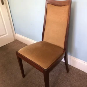 1 G Plan High Back Dining Room Chair / Occasional Chair H37in/94cm H Seat 18in/46cm A009