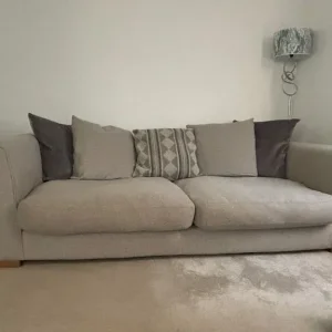 The lindford pillow back large sofa in grey combination - Image 7