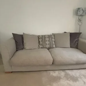 The lindford pillow back large sofa in grey combination - Image 8