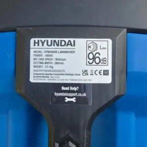 Hyundai electric lawnmower - Image 7