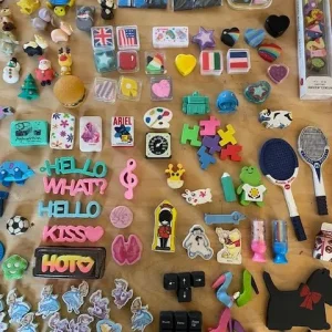 Job Lot Of Novelty Vintage and Modern Erasers/Rubbers - Image 3