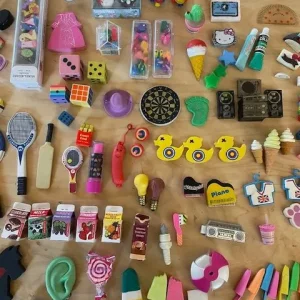Job Lot Of Novelty Vintage and Modern Erasers/Rubbers - Image 4