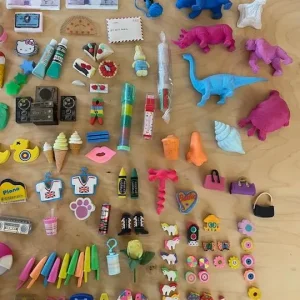 Job Lot Of Novelty Vintage and Modern Erasers/Rubbers - Image 5