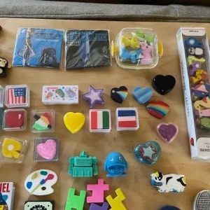 Job Lot Of Novelty Vintage and Modern Erasers/Rubbers - Image 8