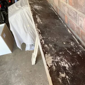 Antique wooden fire place display - Image 3