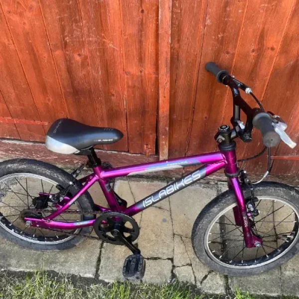 Purple Islabikes Cnoc 16 - Age Use 4+ Ready to Ride