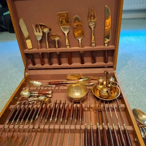 Bronze collectible cutlery