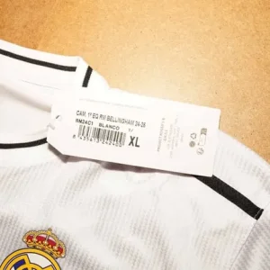 Real Madrid Home Shirt, Kit Season 24/25, Replica Jersey with Official License - Image 5