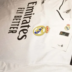 Real Madrid Home Shirt, Kit Season 24/25, Replica Jersey with Official License - Image 6