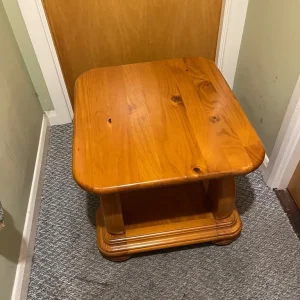 Solid pine coffee table