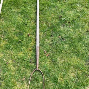 Vintage hay and manure forks set - Image 2