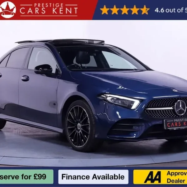 2022 Mercedes-Benz A-Class 1.3 A250e 15.6kWh AMG Line Night Edition (Premium Plus) Saloon 4dr Pet...