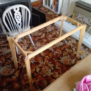 Bamboo desk table legs and supports