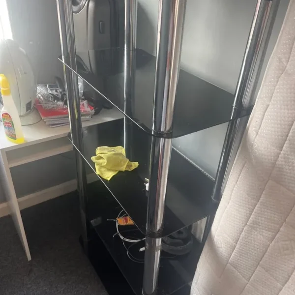 bookcase glass shelves FREE