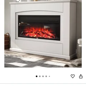 Brand new fire place.