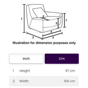 DFS Director Leather Modular Recliner Sofa - Image 6