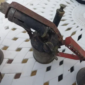 vintage brass blow lamps - Image 5