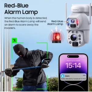 CCTV Wireless Solar Camera 4G Dual Lens - Image 4