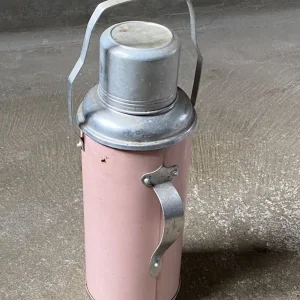 Vintage Chinese Thermos Vacuum Flask with Retro Design - Image 3