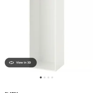 IKEA PLATSA small wardrobe with mirrored door - Image 5