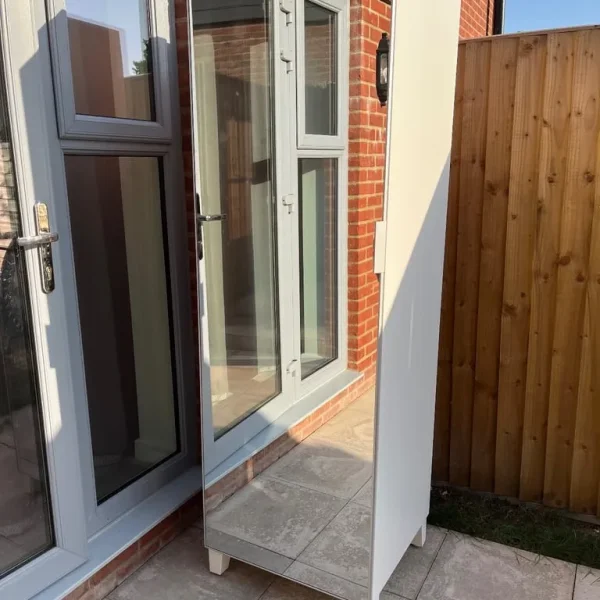 IKEA PLATSA small wardrobe with mirrored door