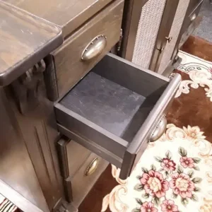 Lovely Polish dark solid oak drawer unit Low Cost Moves 2nd Hand Furniture STALYBRIDGE SK15 3DN - Image 5