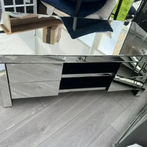 tv unit gloss white - Image 3