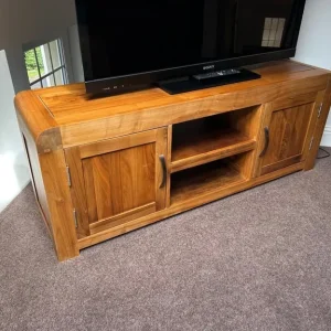 Tv Stand Unit, Large Coffee Table, 2x Side Tables - Image 2