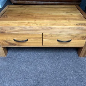 Tv Stand Unit, Large Coffee Table, 2x Side Tables - Image 5