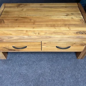 Tv Stand Unit, Large Coffee Table, 2x Side Tables - Image 6