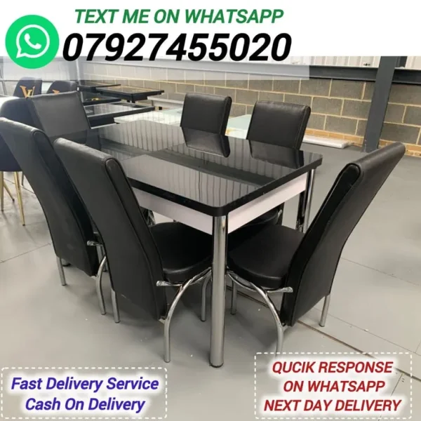 Dining Table + 6 Chairs for Sale – Premium Quality COD ✅