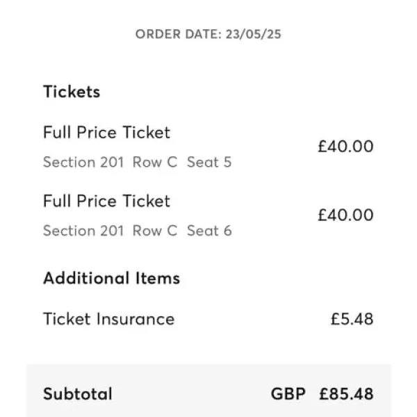 Amy Macdonald tickets x2