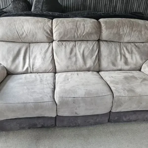 Free reclining 3 seater sofa