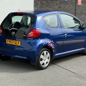 2007 Toyota AYGO 1.0 VVT-i Blue 3dr HATCHBACK Petrol Manual - Image 3