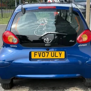 2007 Toyota AYGO 1.0 VVT-i Blue 3dr HATCHBACK Petrol Manual - Image 5
