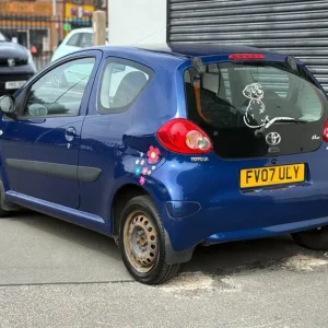 2007 Toyota AYGO 1.0 VVT-i Blue 3dr HATCHBACK Petrol Manual - Image 6