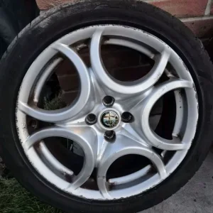 ALFA ROMEO Mito 2012 ALLOY WHEELS SET OF 4 SIZE 215/45R17 + FAST UK 🇬🇧 POST! - Image 2