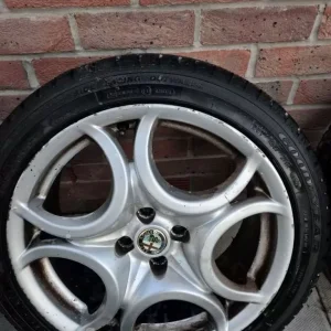 ALFA ROMEO Mito 2012 ALLOY WHEELS SET OF 4 SIZE 215/45R17 + FAST UK 🇬🇧 POST! - Image 4