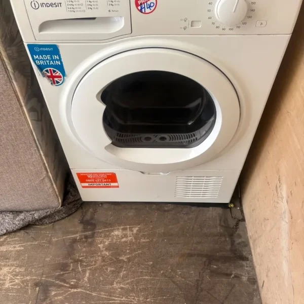 🔥INDESIT WHITE 8KG CONDERSOR DRYER £140🔥6 MONTHS WARRANTY 🔥DENTON APPLIANCES 🔥