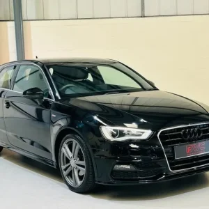 AUDI A3 2.0 TDI S LINE HATCHBACK 3 DOOR *ULEZ OK* DIESEL MANUAL BLACK 2016 - Image 5